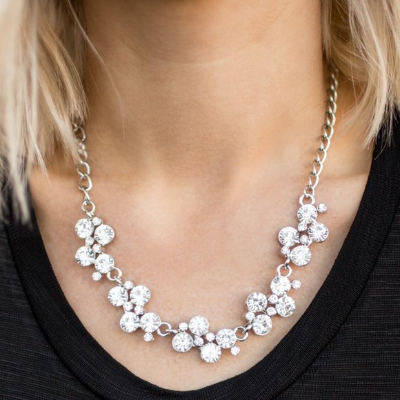 Hollywood Hills White Necklace